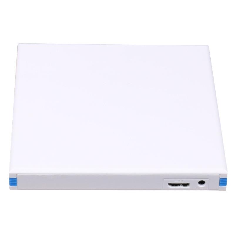 Ổ ghi Blu-ray bên ngoài USB3.0 kiểu mới nhất Ổ đĩa DVD di động bên ngoài hỗ trợ phát lại phim Blu-ray 50G 3D