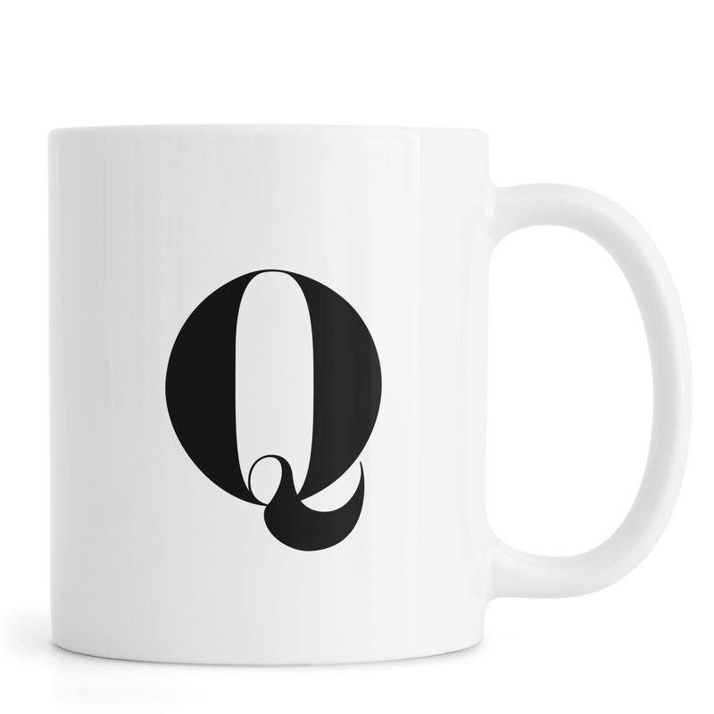 Ly Cốc Sứ Cao Cấp hình Q Letter