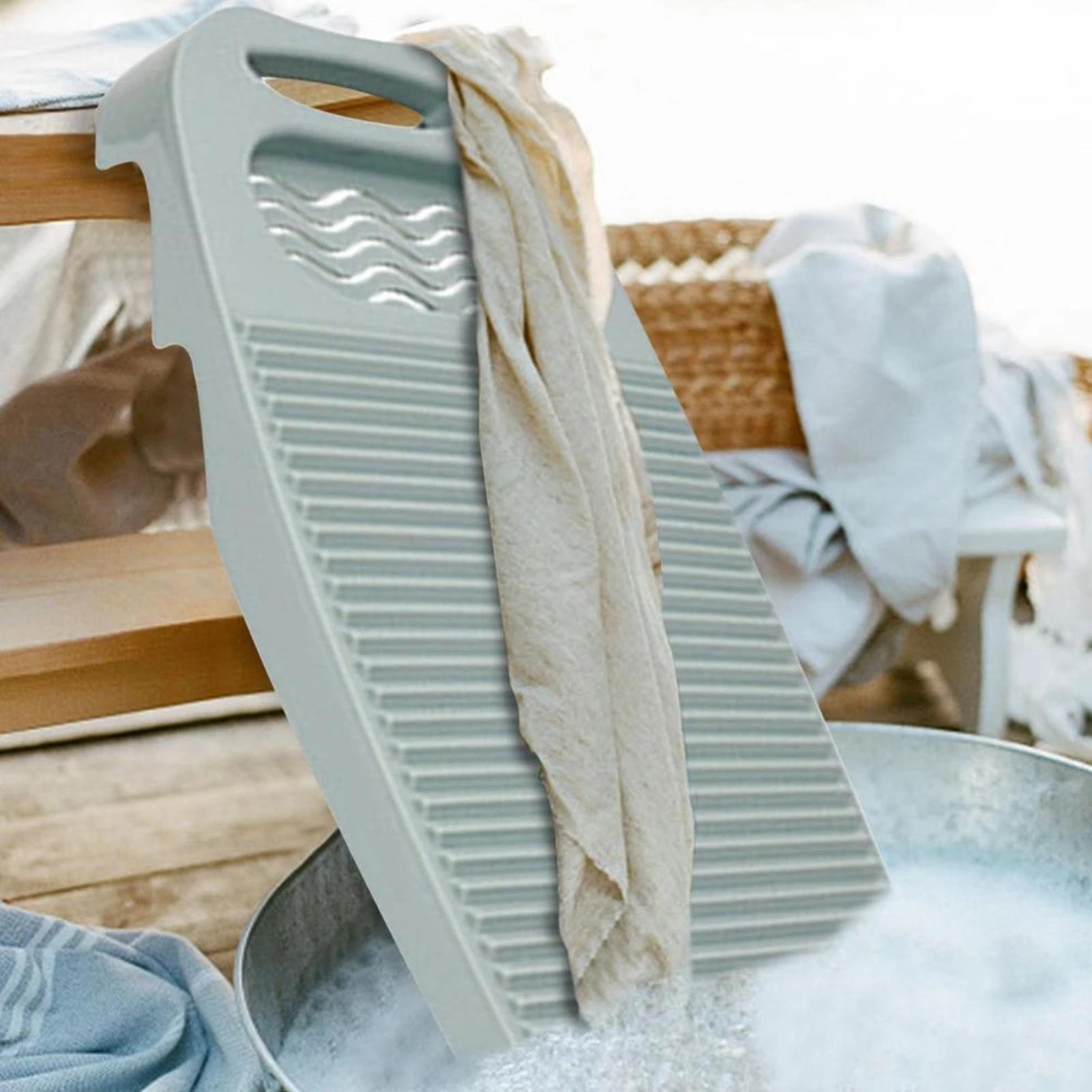 Washing Board Washing Scrubbing Board with Soap Holder for Laundry Tools