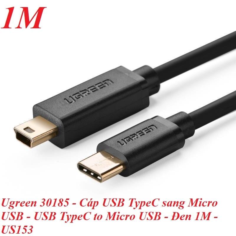 Ugreen UG30185US153TK 1M Dây USB Type-C sang USB 2.0 mạ vàng - HÀNG CHÍNH HÃNG