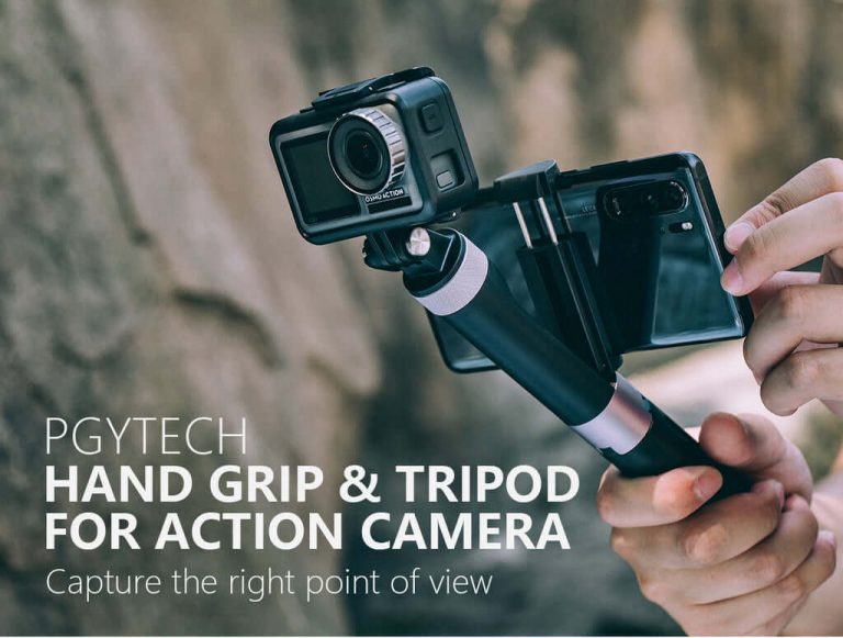 Gậy tripod mini osmo action – HAND GRIP &amp; TRIPOD FOR ACTION CAMERA - Hàng chính hãng PGYtech