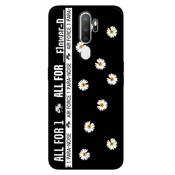 Ốp Lưng in cho Oppo A5 2020, A9 2020 Mẫu Hoa Cúc x Air - Hàng Chính Hãng
