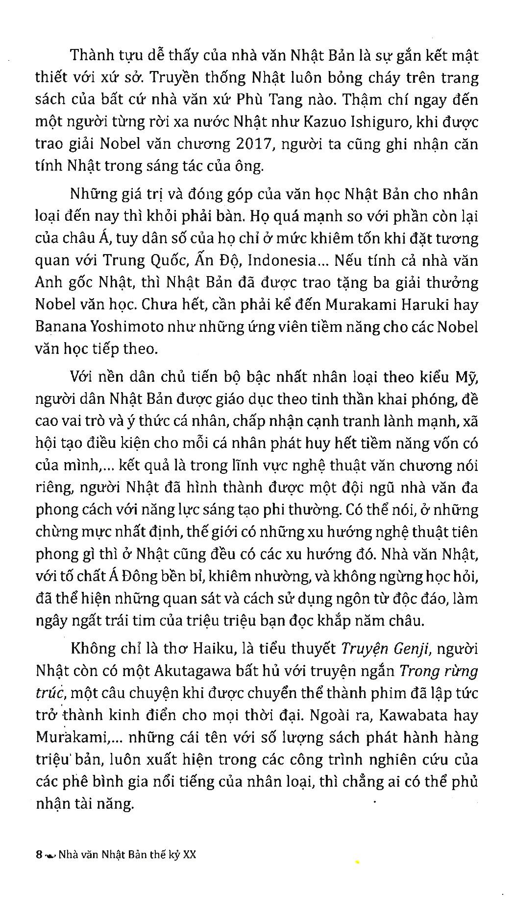 Sách Nhà Văn Nhật Bản Thế Kỷ XX