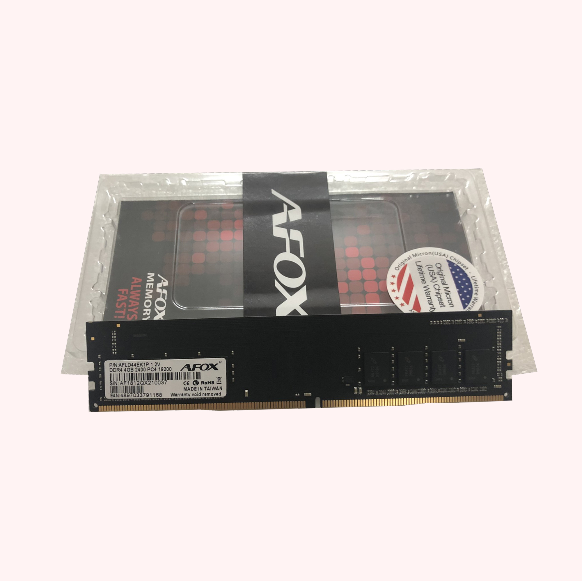 Ram Afox 4GB 2400 (Chip Micron) - Hàng Chính Hãng