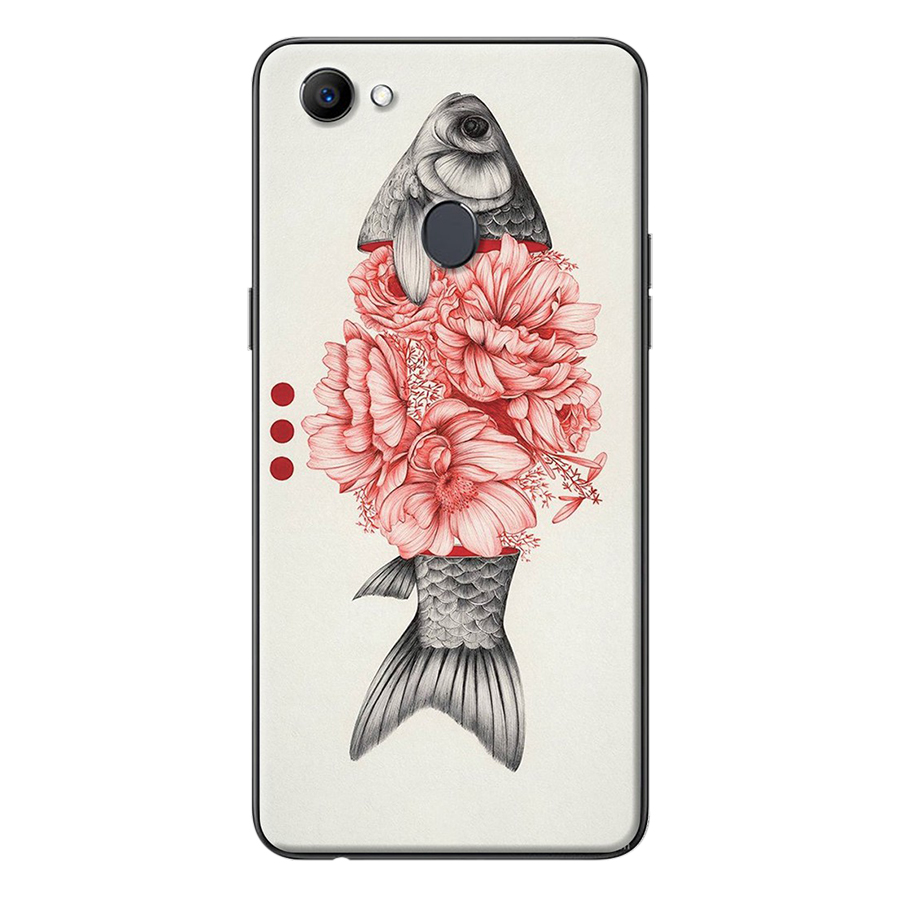 Ốp Lưng Dành Cho Oppo F7 - Cá Chép Hoa