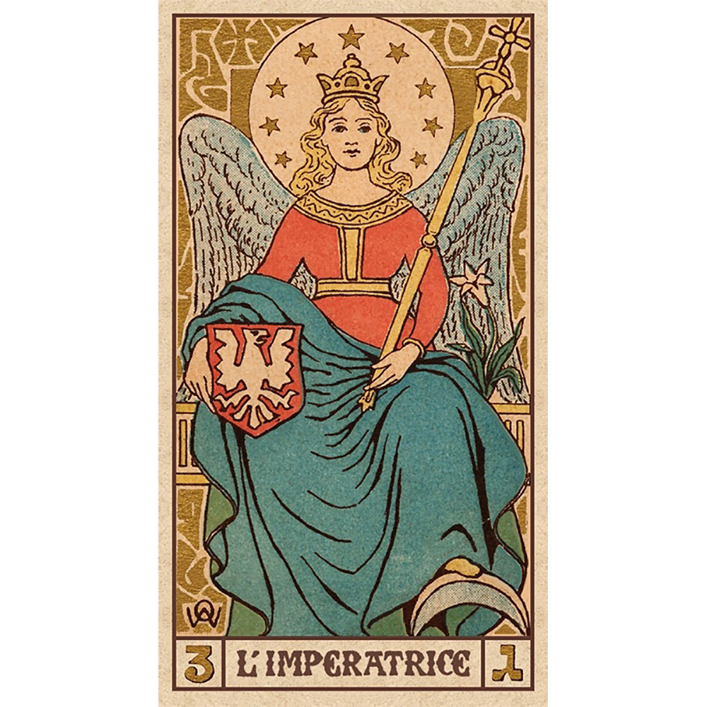 Bộ Bài Symbolic Tarot of Wirth Đá Thanh Tẩy