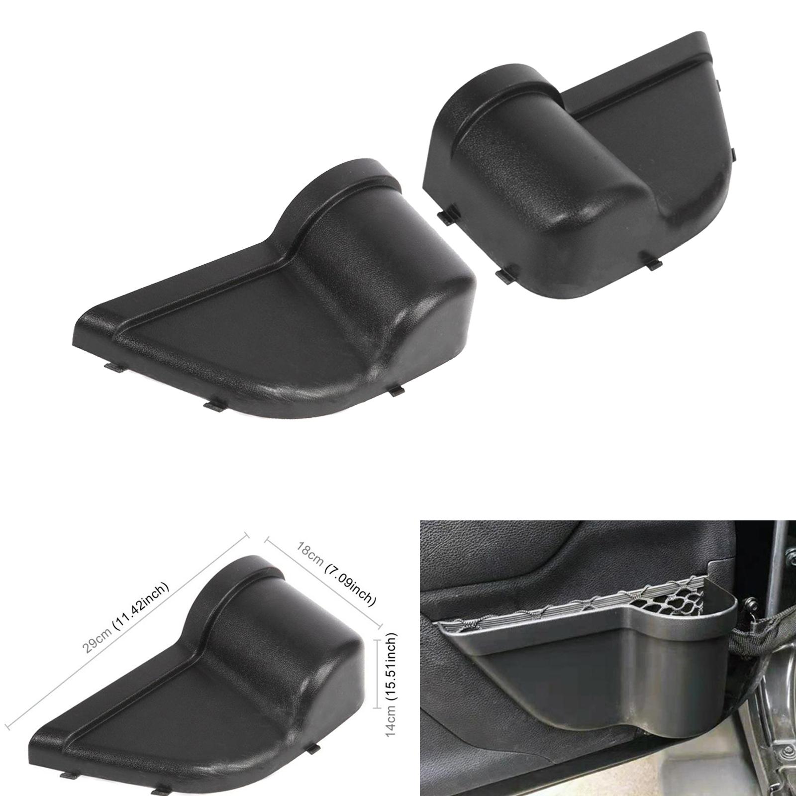 Front Door Inserts Organizer Net Replacement for 2011 2018 JK JKU Made of Highly Reliable Quality And Durable Material