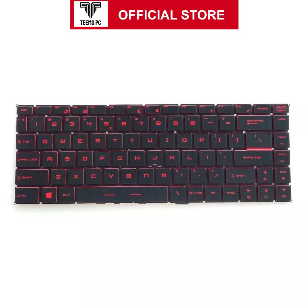 Bàn Phím Cho Laptop Msi Gf63 Gf63 8Rc Tốt Có Đèn