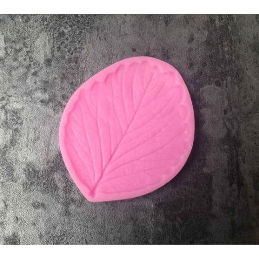 Khuôn Silicon Rau Câu 4d Lá Cúc Bản To