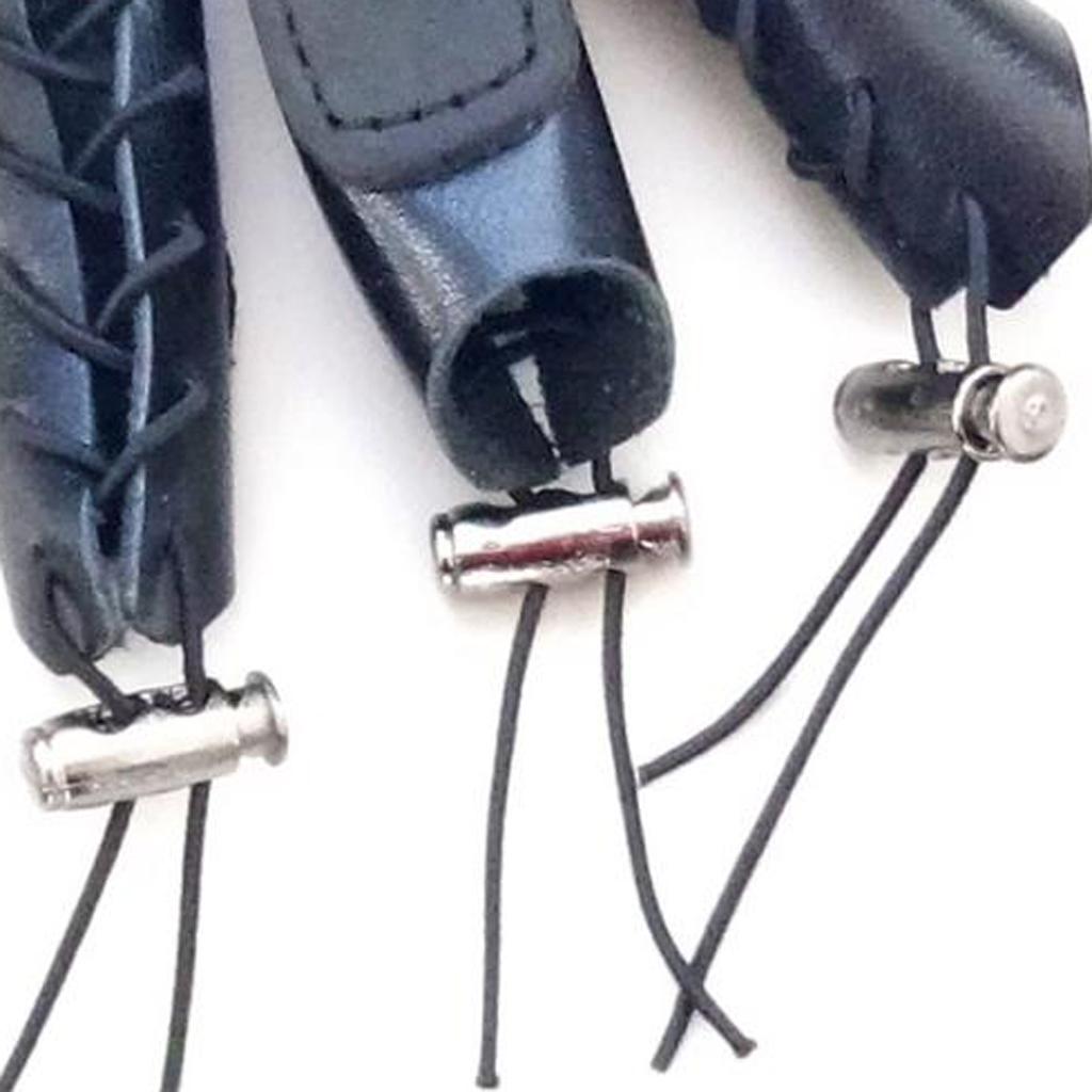 Cow Leather Archery 3 Finger Tabs For Recurve Bows Hunting Finger Protector