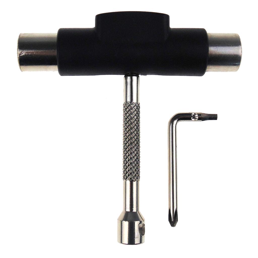 Skateboard Repair Tool Wrench Spanner & Inserted Screwdriver Built- in File