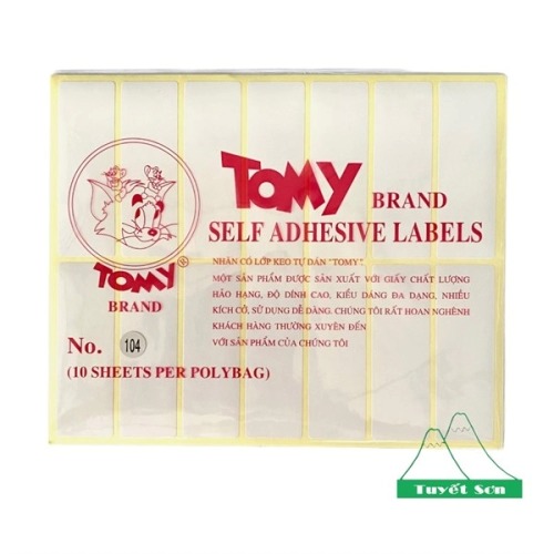 Giấy Decal Tomy A5