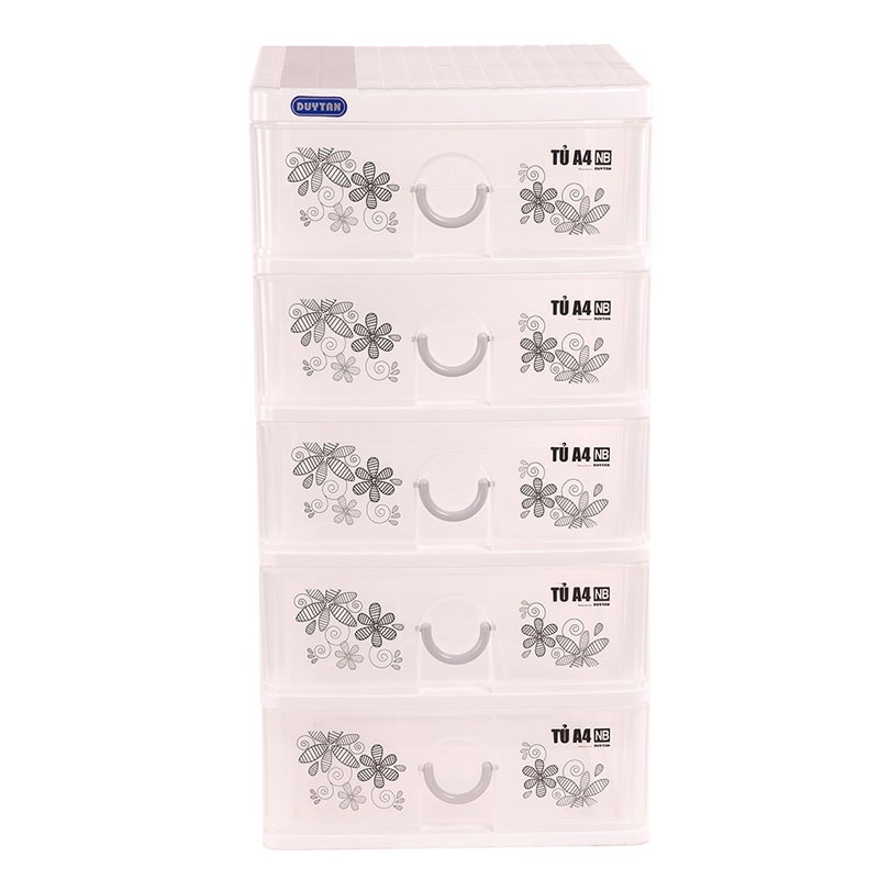 Tủ nhựa Duy Tân Tomi A4 nắp bằng 5 ngăn - 53432 - Giao màu ngẫu nhiên - Hàng chính hãng