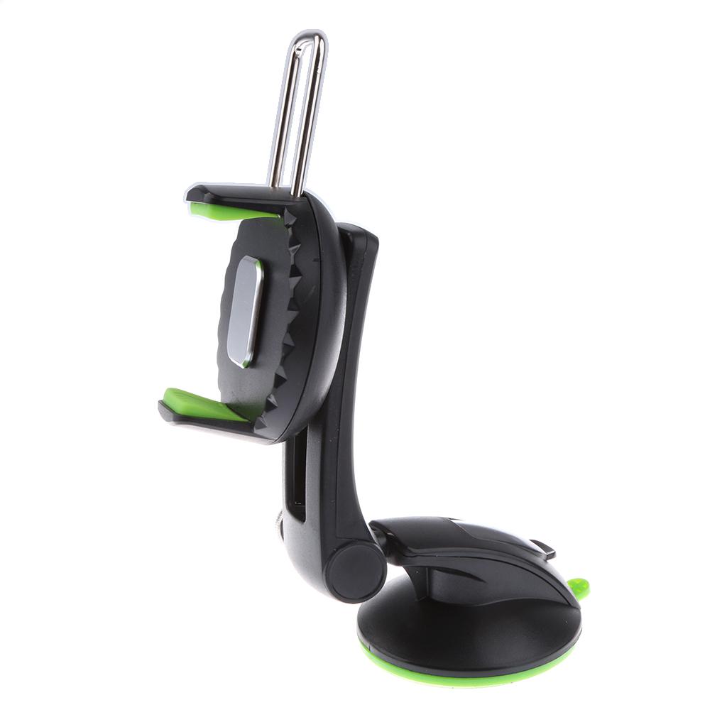 Universal Car Mount Adjustable Holder Cradle for Cell Phone New green