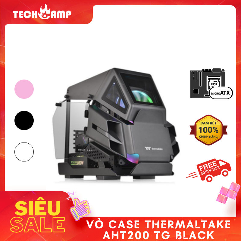 Vỏ Case Thermaltake AHT200 TG - Hàng chính hãng