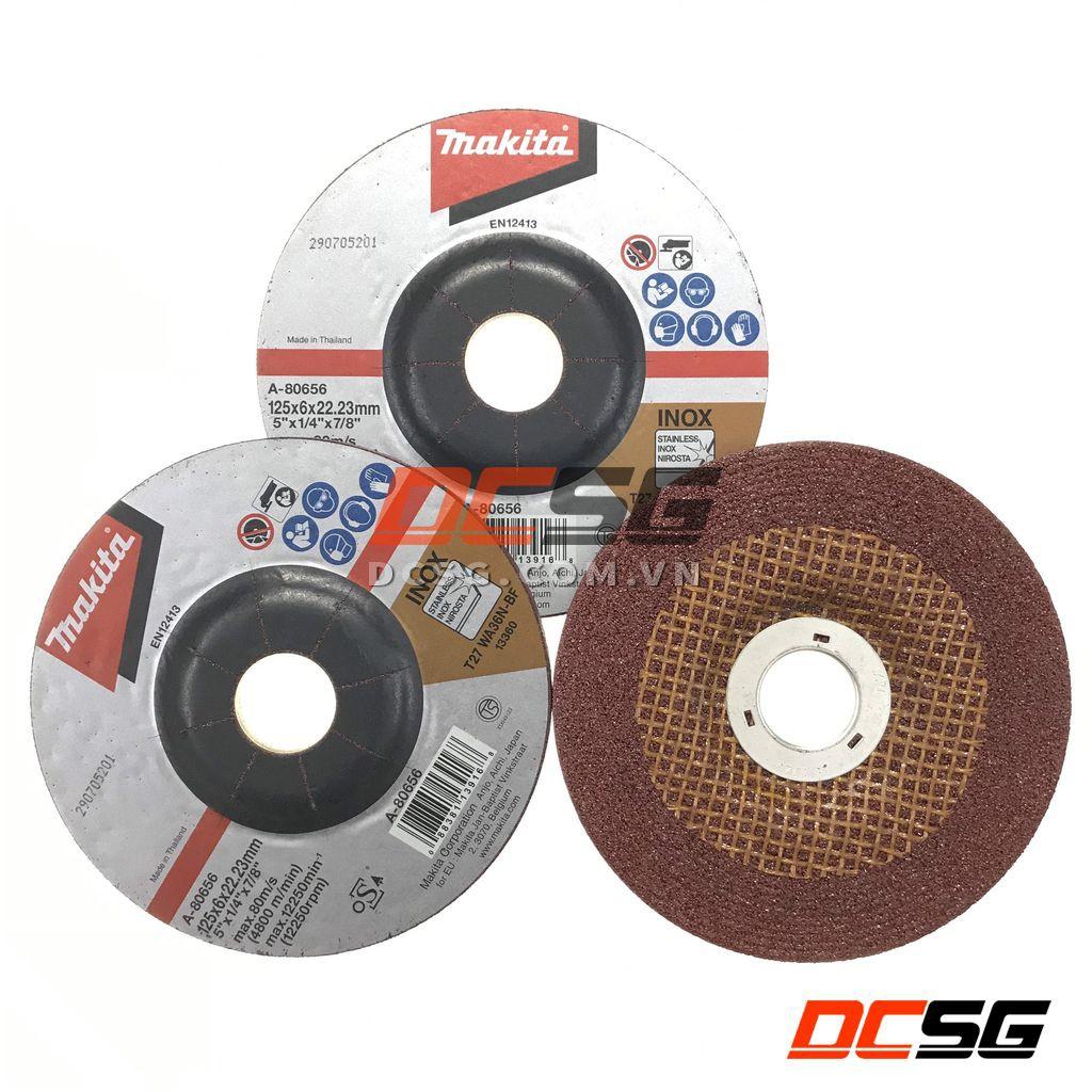 Đá mài Inox 125x6x22.23mm Makita A-80656 |