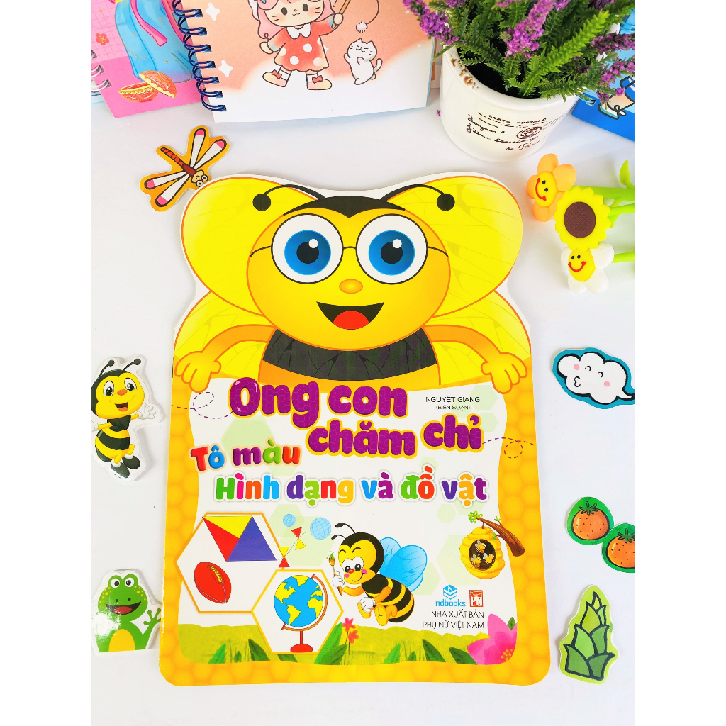 Sách - Combo 12 cuốn Ong Con Chăm Chỉ - ndbooks