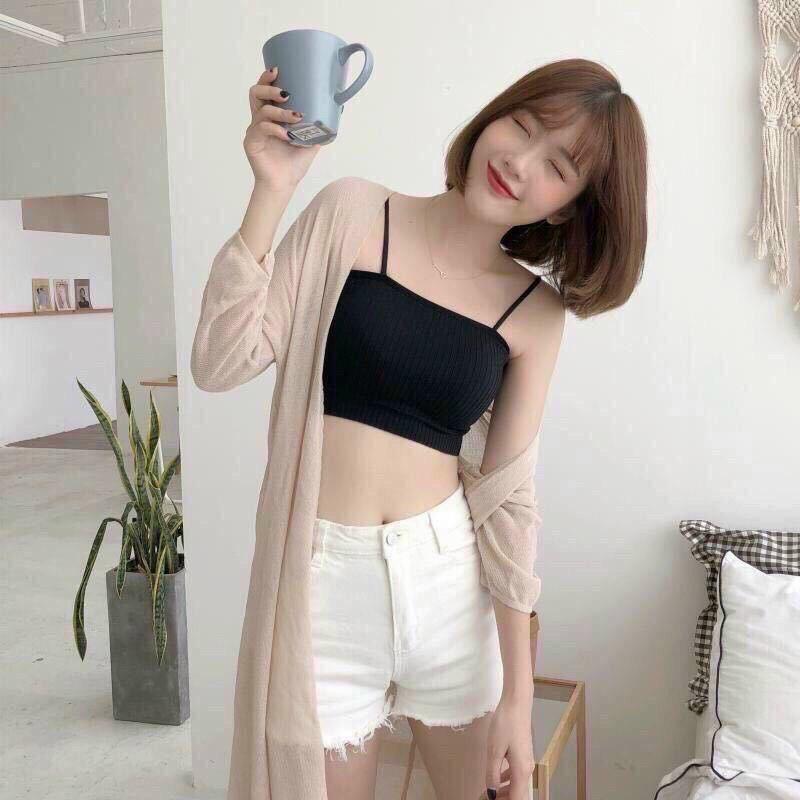 Áo Bra tăm 2 dây siêu xinh