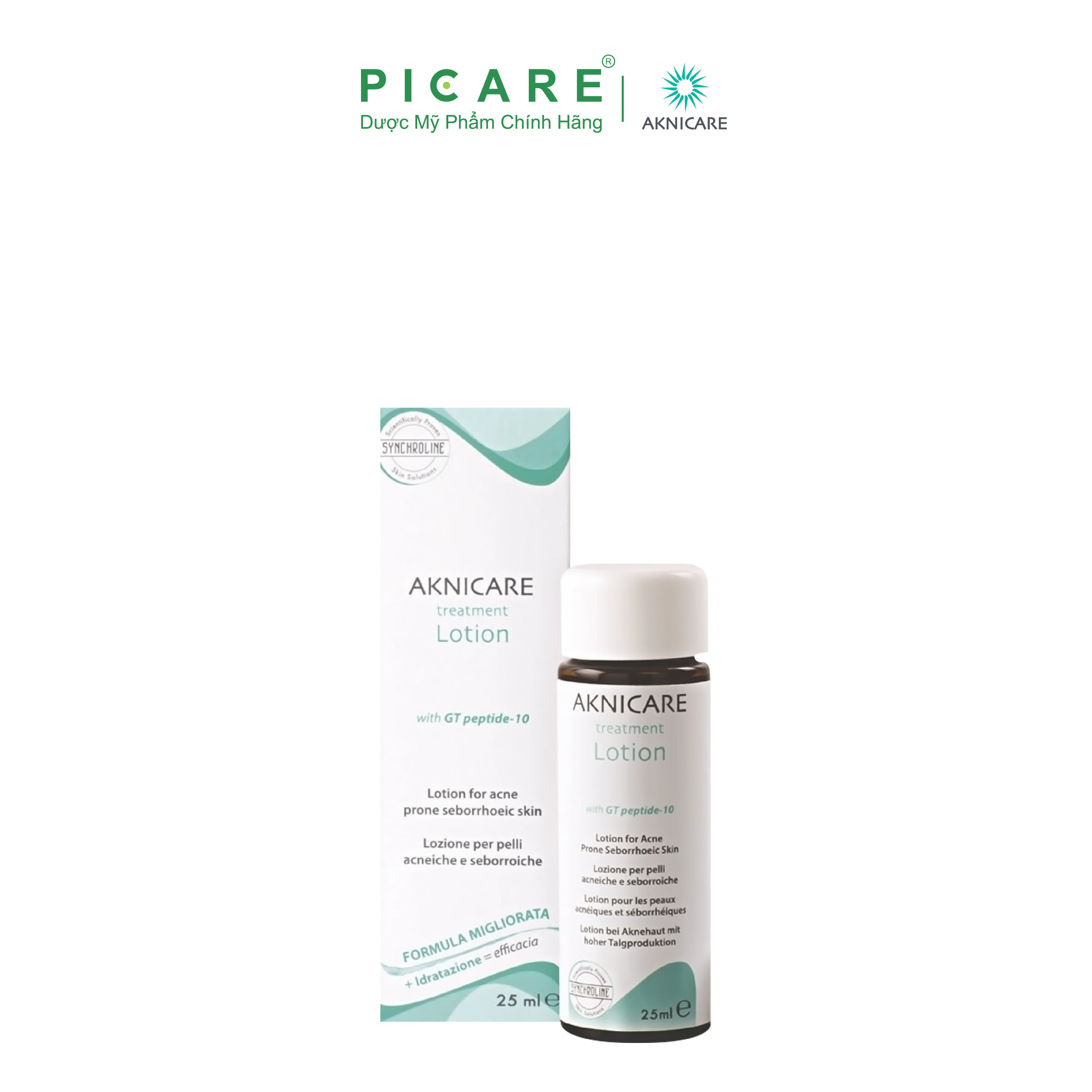 Aknicare Treatment Lotion, Dùng Cho Mụn Viêm, Mủ, Bọc