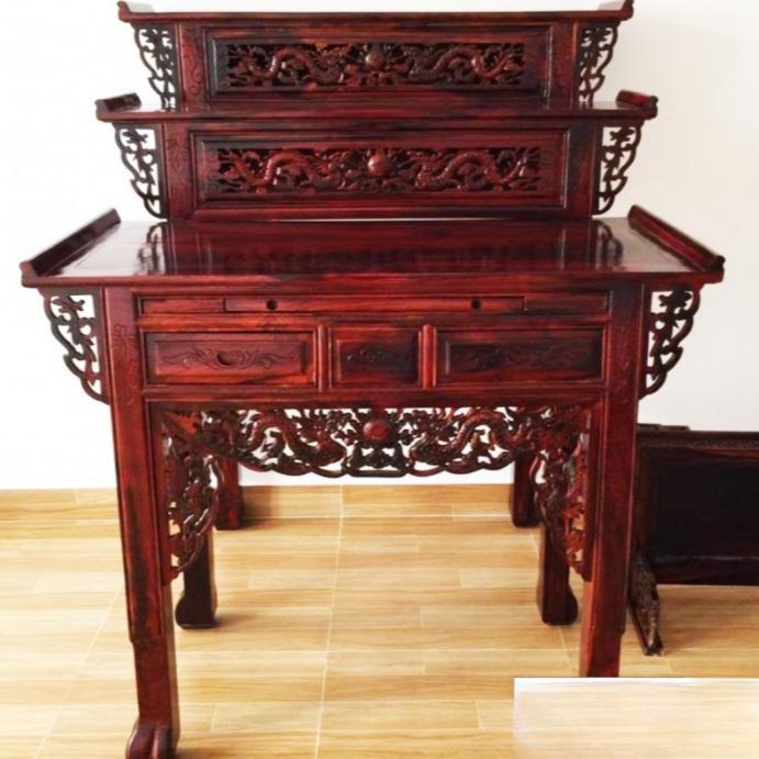 BÀN THỜ GỖ 3 TẦNG MUÔNG - BÀN THỜ TAM CẤP . BÀN CÚNG GỖ 3 TẦNG