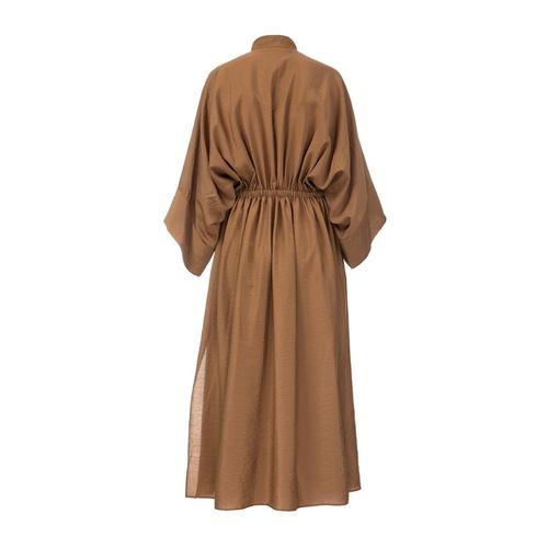 Đầm Linen Nhấn Eo