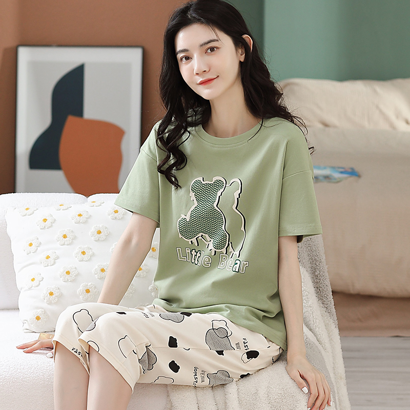 Quần áo mặc nhà cotton 5605