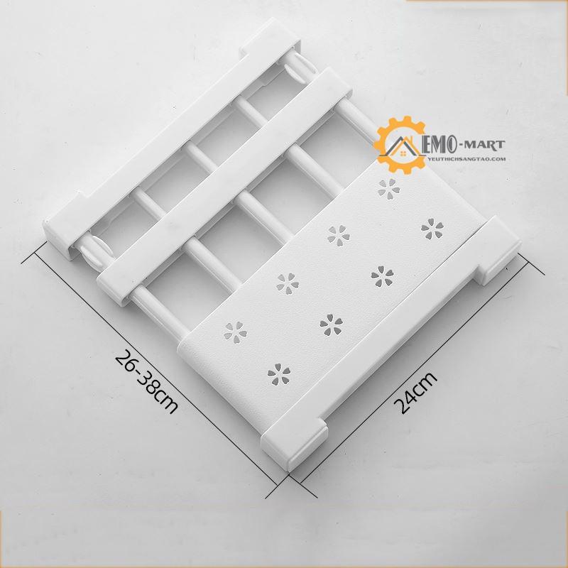 Tấm chia ngăn tủ ️Không cần khoan bắt vít - Thép chống rỉ sơn tĩnh điện - Mặt nhựa ABS cao cấp