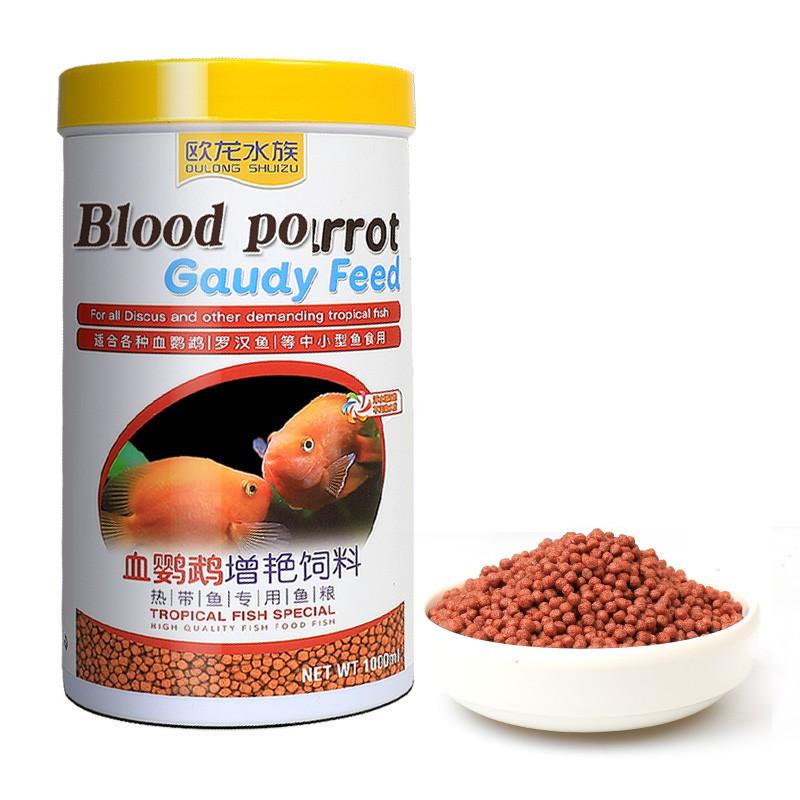 Thức ăn lên màu cho Hồng Két - thức ăn dinh dưỡng cho cá két