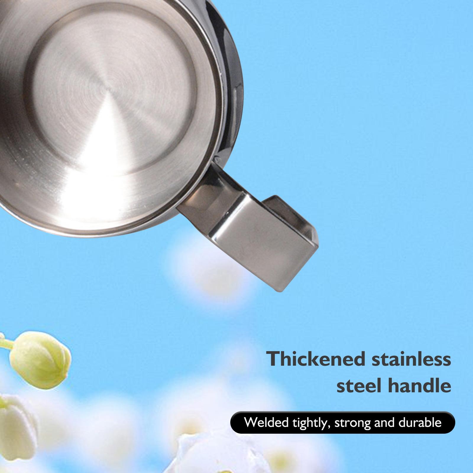 Bình pha cà phê sữa bằng thép không gỉ 304 tạo bọt 750ml