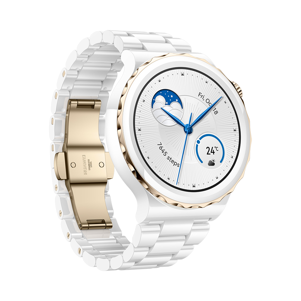 Đồng Hồ Thông Minh HUAWEI WATCH GT 3 Pro | Gốm tinh thể nano | Điện tâm đồ | Lặn tự do | Hàng Chính Hãng