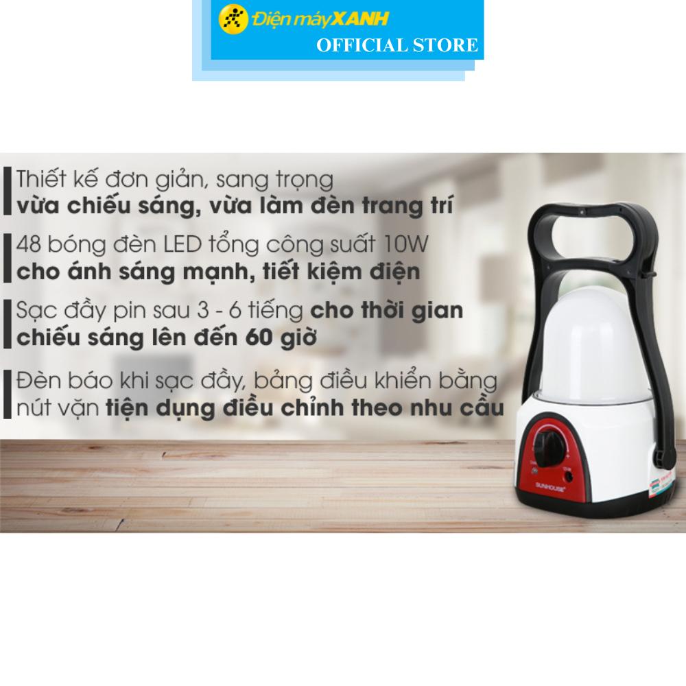 Đèn sạc Sunhouse SHE-6848LA
