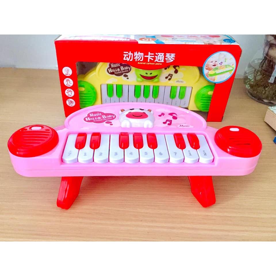 Đàn piano hallo baby chạy bằng pin cho bé