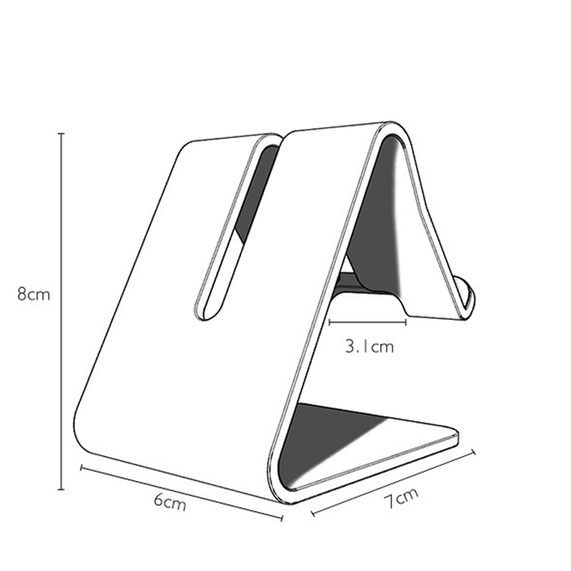 Hình ảnh Giá Đỡ Điện Thoại Đa Năng Bằng Nhôm - Hàng Chính Hãng PKCB