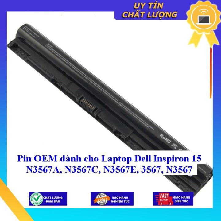 Pin dùng cho Laptop Dell Inspiron 15 N3567A N3567C N3567E 3567 N3567 - Hàng Nhập Khẩu  MIBAT747