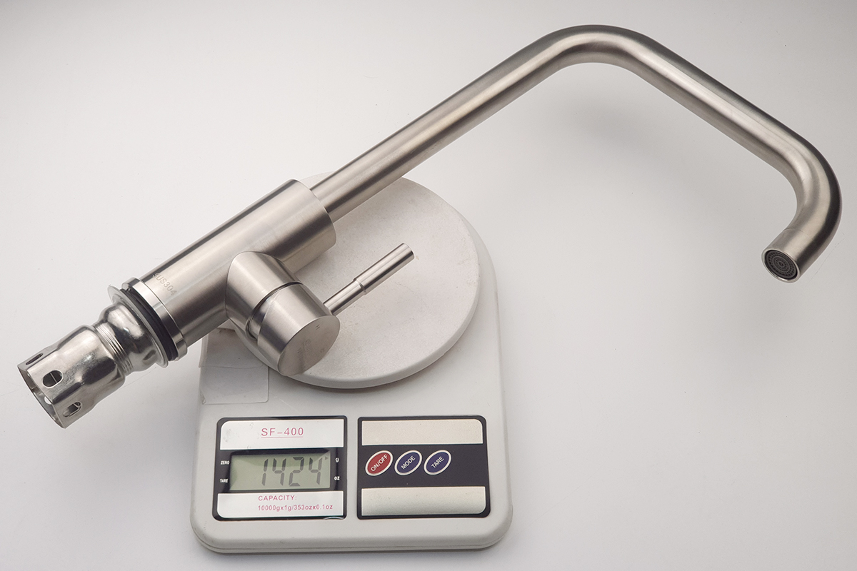 Vòi rửa chén nóng lạnh Inox SUS 304 Eurolife EL-T001