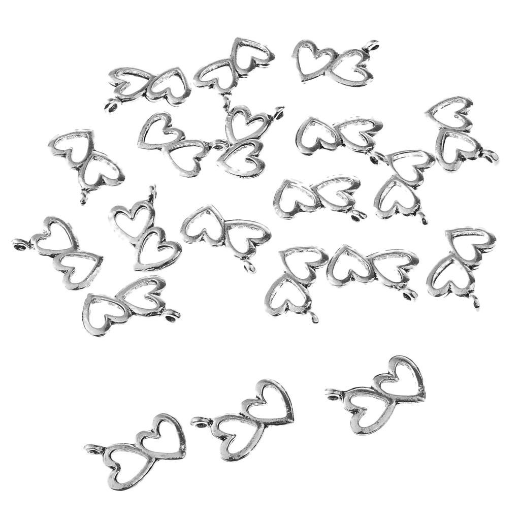 20 Pieces Charms Pendant Findings Beads Jewelry Making Crafts