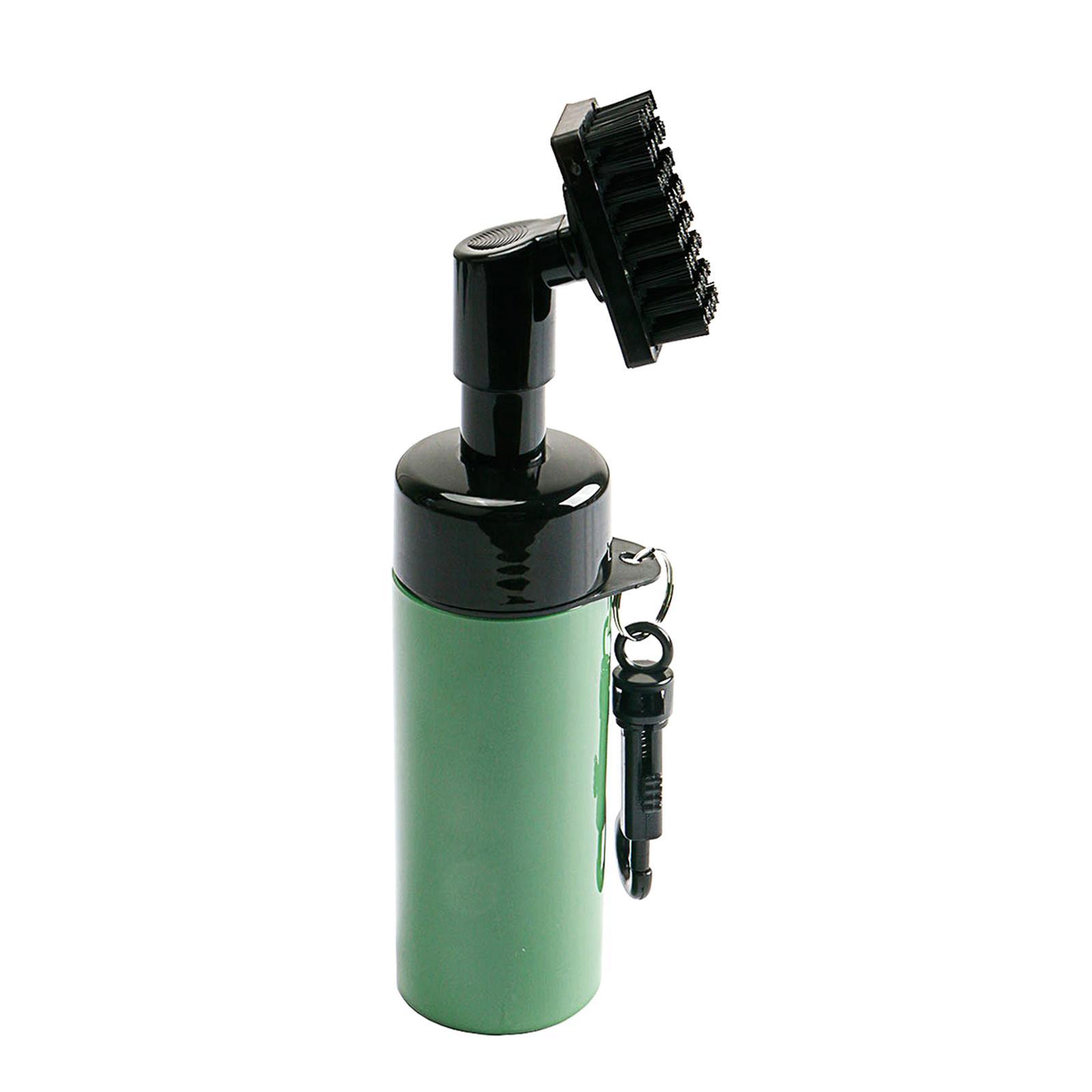 Golf Club Brush with Groove Cleaner with Water Bottle Equipped with Water Spray Device