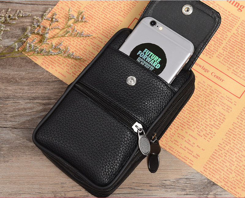 Bao Da Đeo Lưng dành cho iphone 11 pro max Modern Dáng Đứng Da Bò