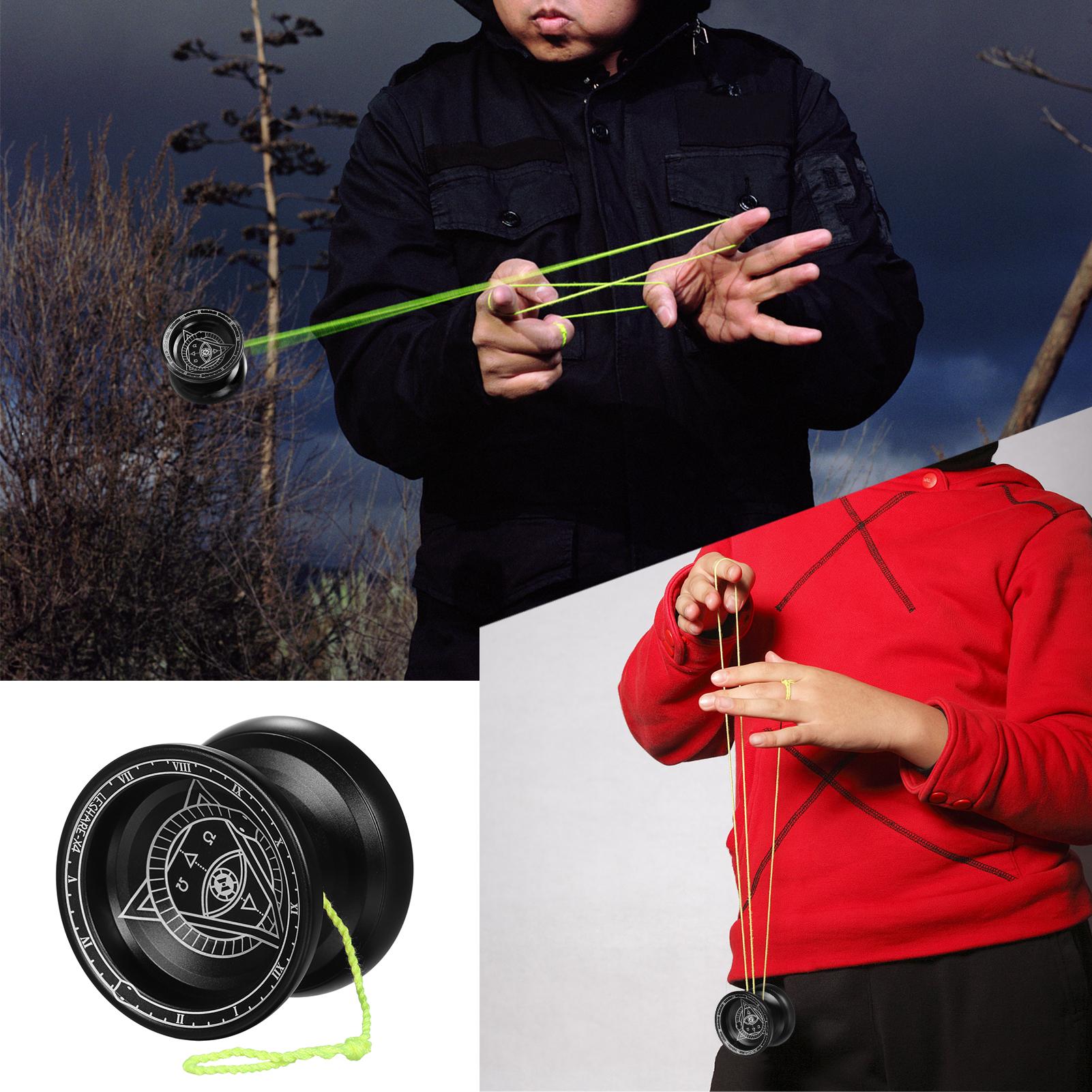 X4 Professional Yoyo Competitive Aluminum Yoyo Ball Yo Yo Gift with Strings and Glove