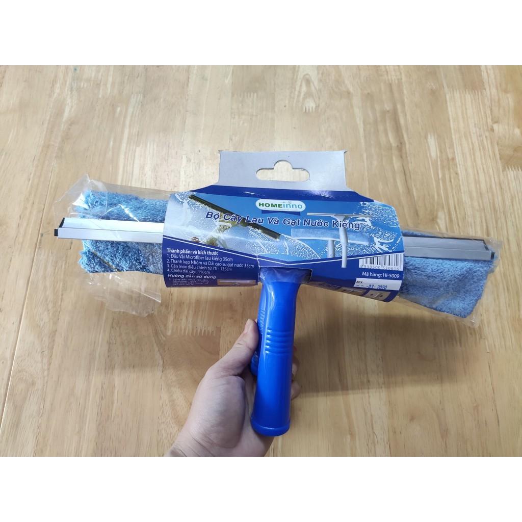 Bộ Cây Lau Kính, Cây Gạt Nước Kính Homeinno Cầm Tay Tiện Dụng