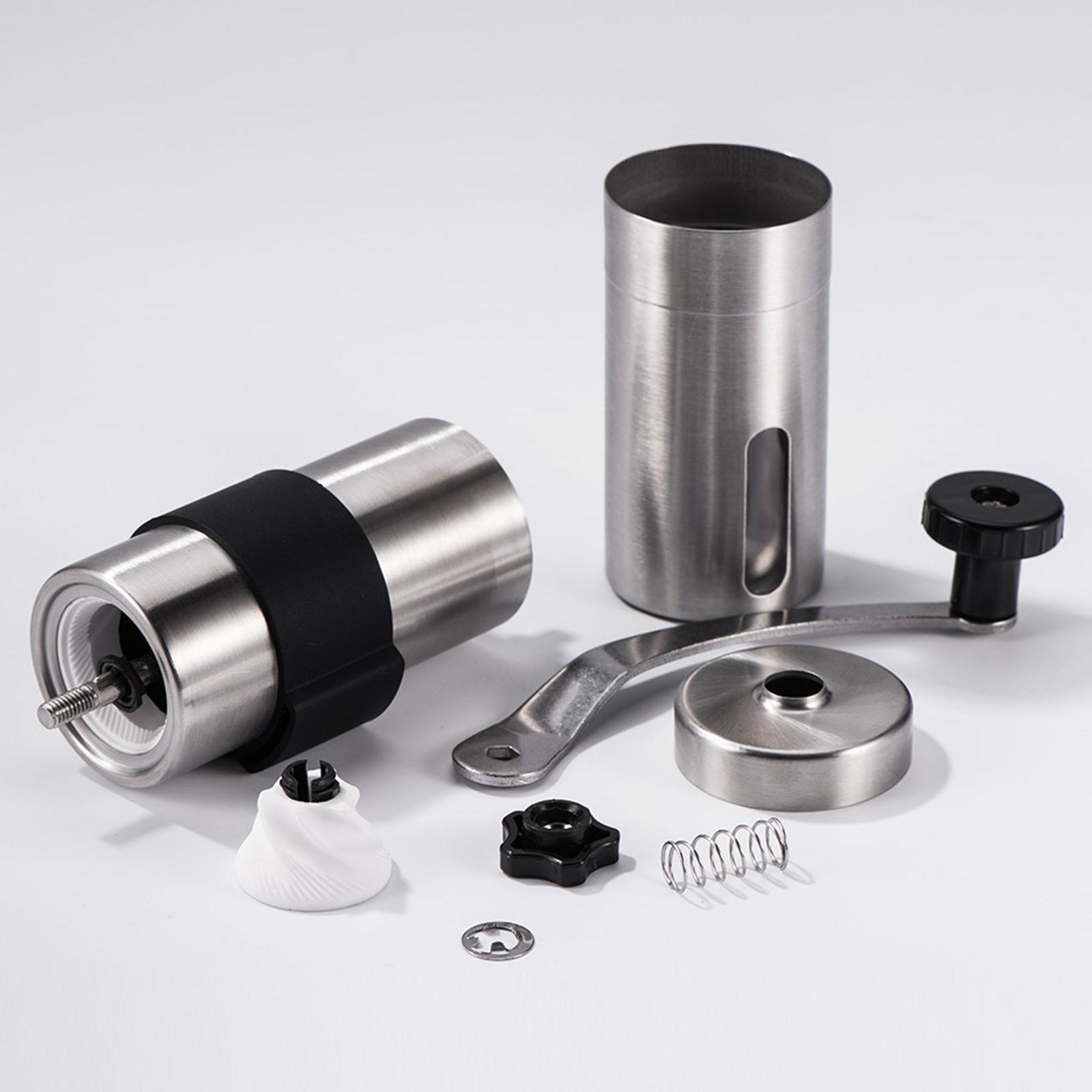 Manual Coffee Grinder 304 Stainless Steel Bean Burr Coffee Grinder for Kitchen Cafe Accessory
