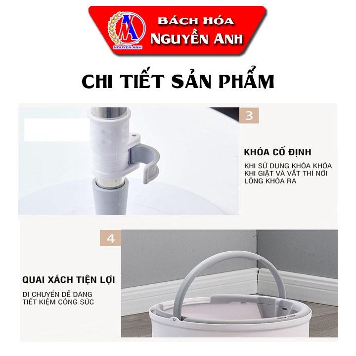 Chổi lau nhà K8,Thiết kế sang trong,Tự vắt