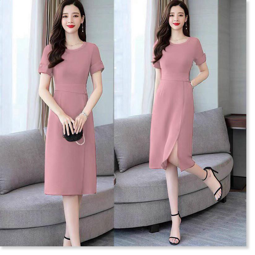 ĐẦM COTTON LỤA DÁNG SUÔNG