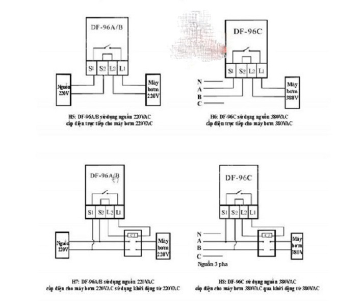 Công tắc cảm biến bơm nước DF-96B