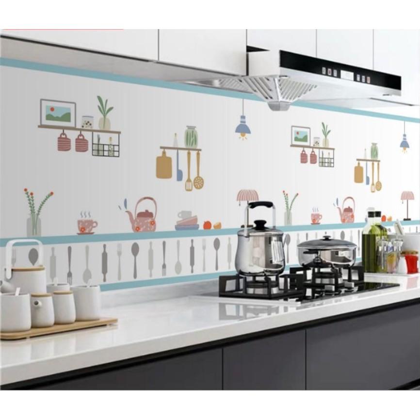 DECAL DÁN BẾP DỤNG CỤ BẾP