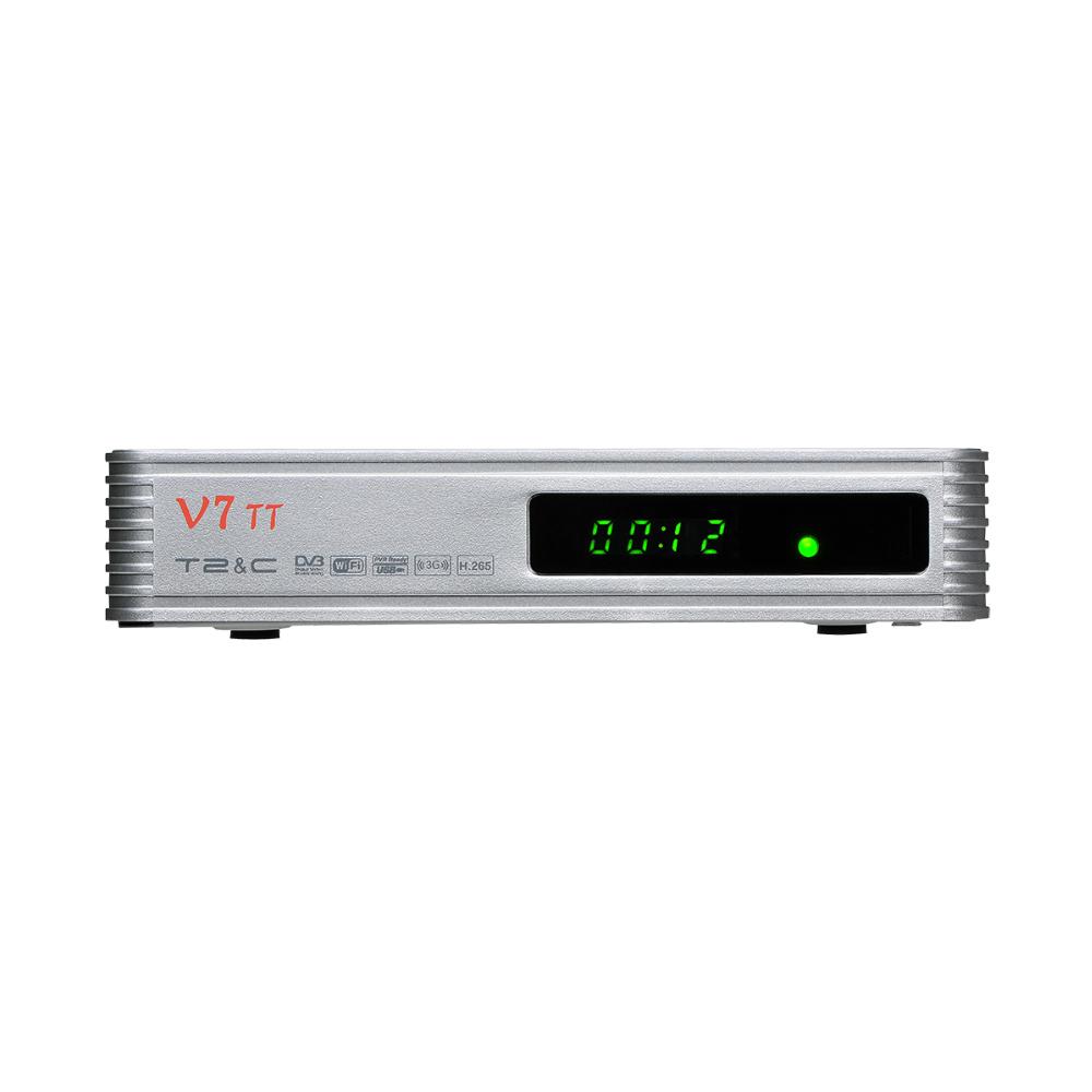 Bộ thu truyền hình GTMEDIA V7 TT 1080P Full HD DVB-T / T2 / Cable / J.83B Hỗ trợ đa PLP USB PVR Ready - US Plug