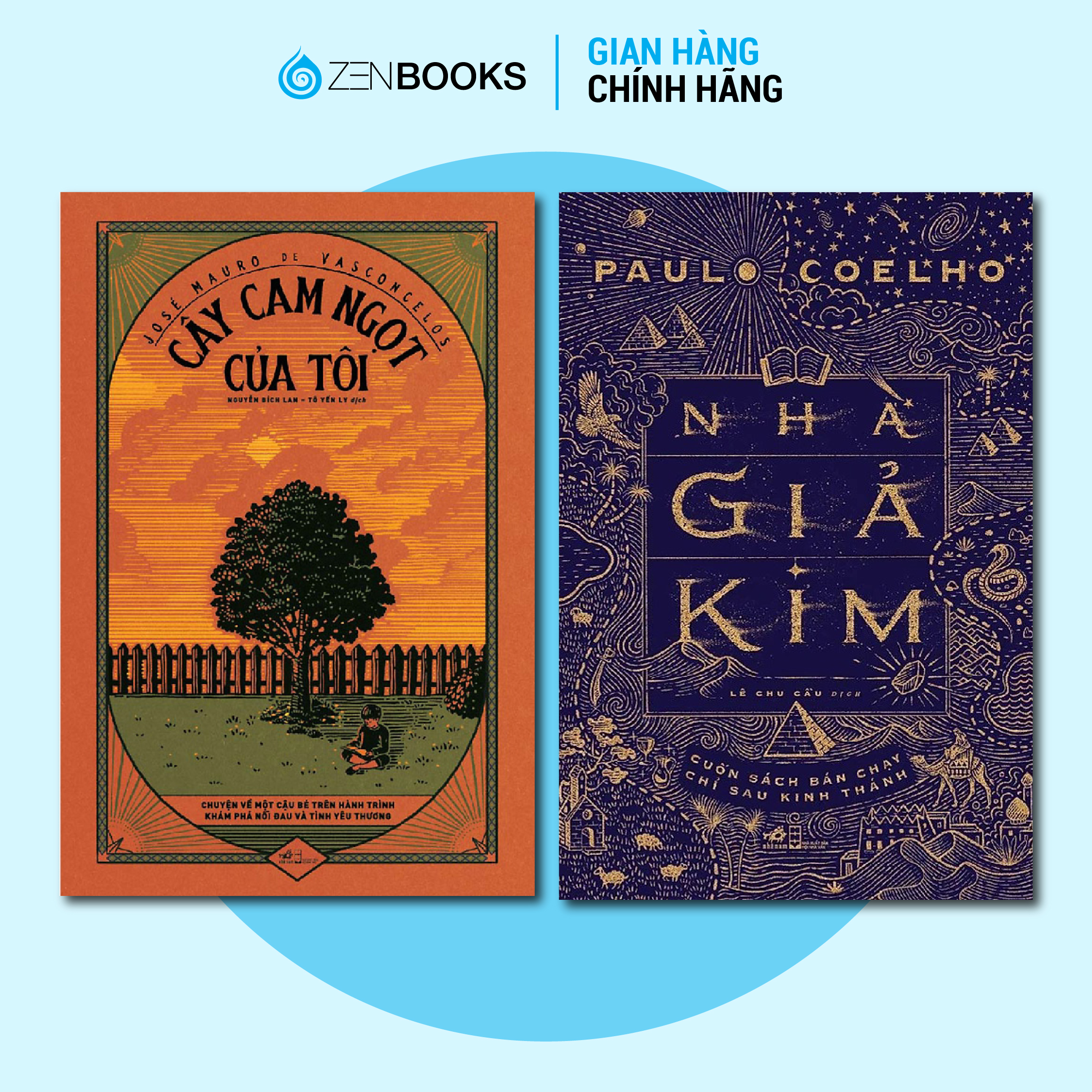 Combo Sách Nhà Giả Kim  Cây Cam Ngọt Của Tôi Bộ 2 Cuốn