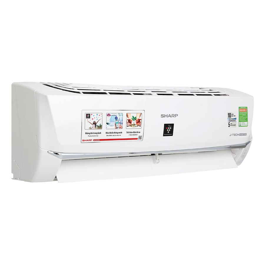 Máy Lạnh Sharp Inverter 1 Hp Ah-Xp10whw Mẫu 2019shra-Hàng Chính Hãng