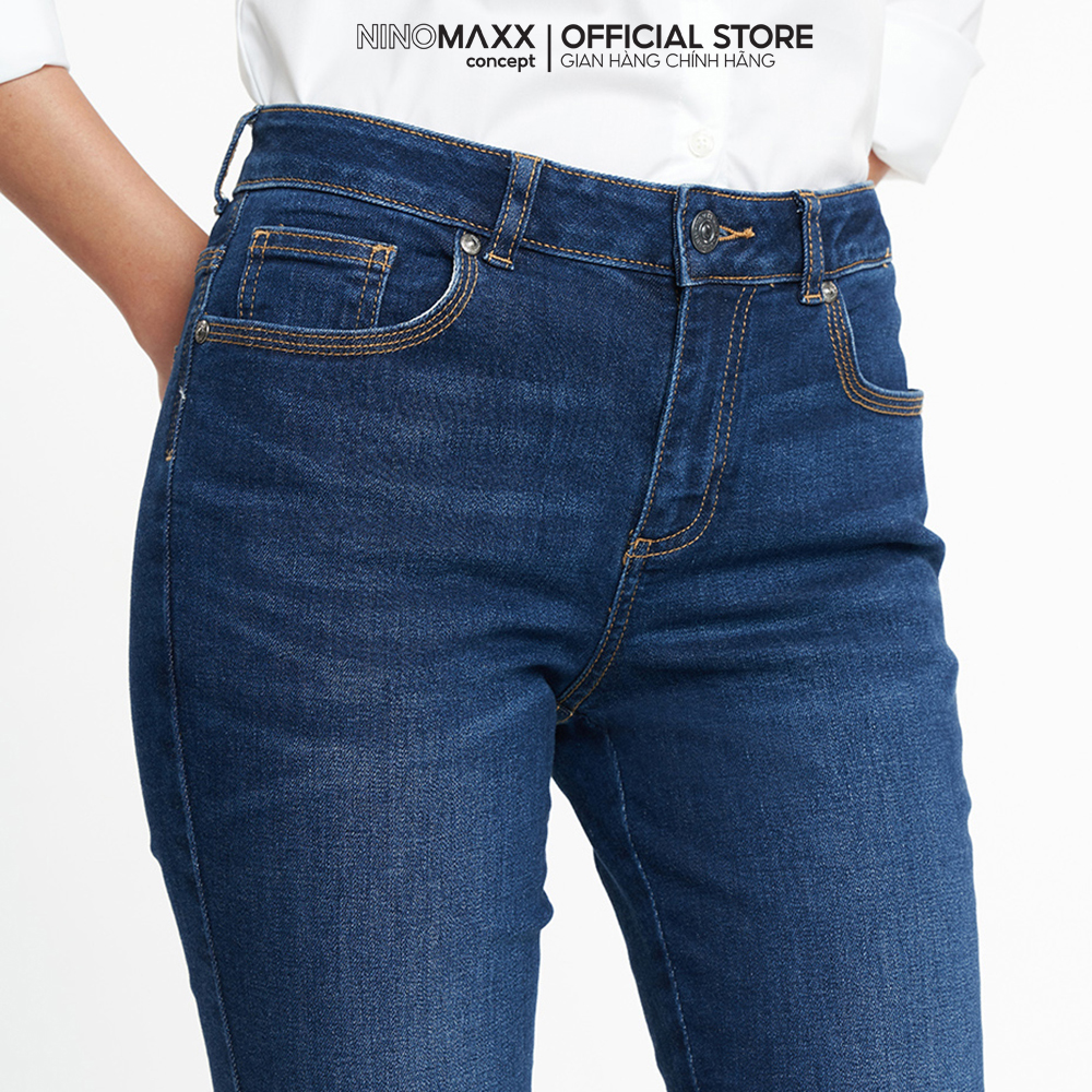 N&amp;M Quần jean Nữ form regular fit cotton 2203051