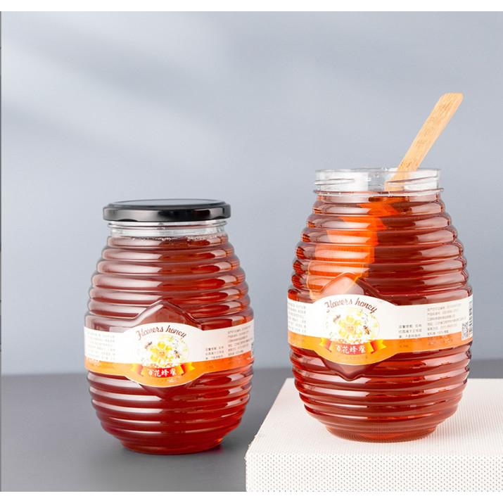 Hũ Thủy Tinh Con Ong nắp Thiết 200ml | 350ml | 750ml , Tùy Chọn Dung Tích